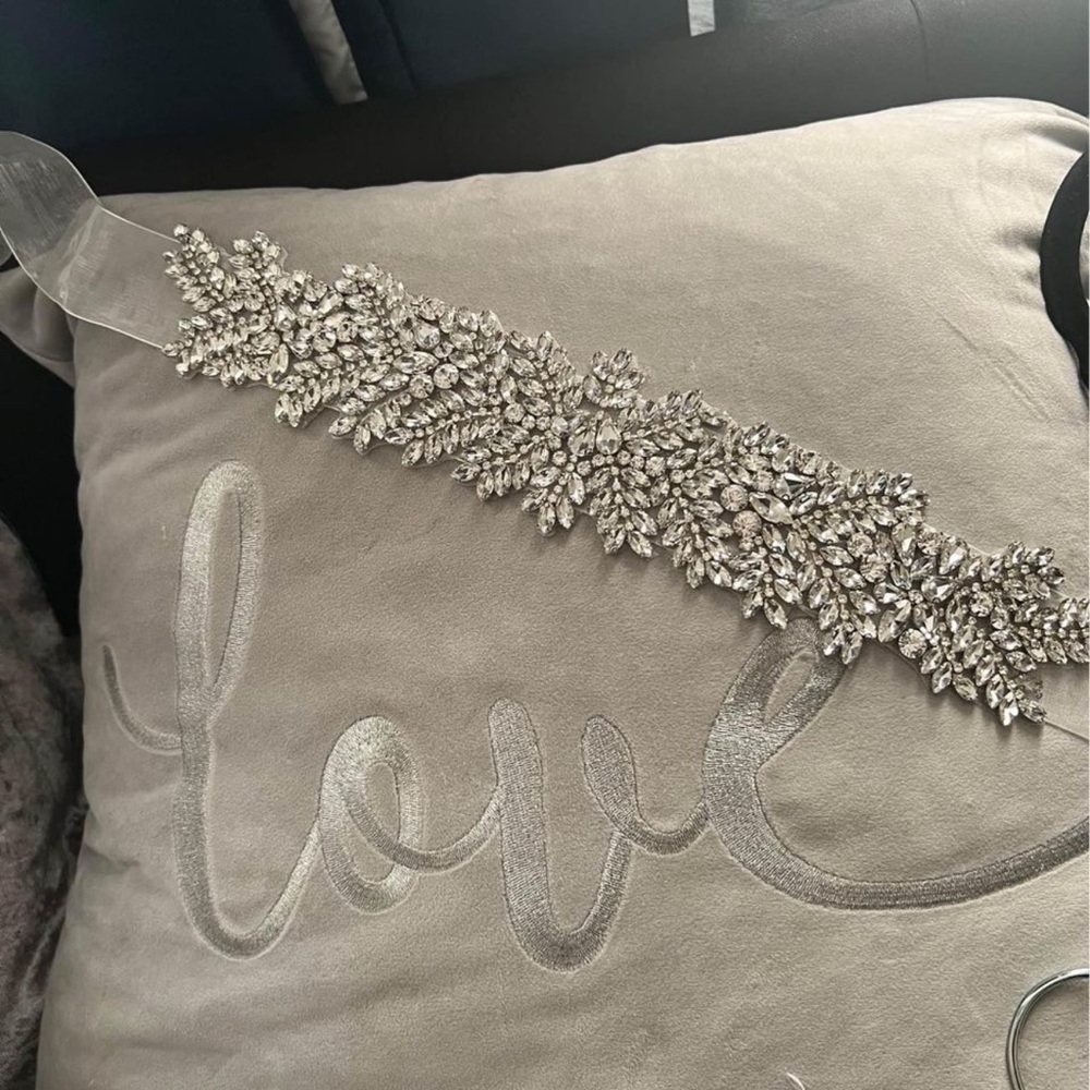 Wedding belt from David’s Bridal
